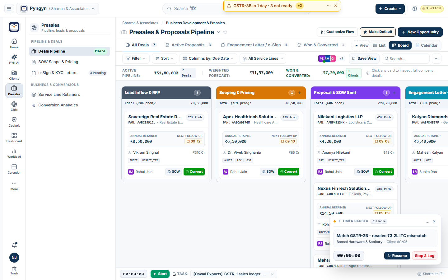 Collecting Client Retainer Payments via Razorpay